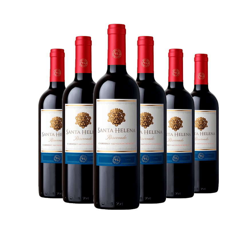 Kit 6 Santa Helena Reservado Cabernet-Merlot