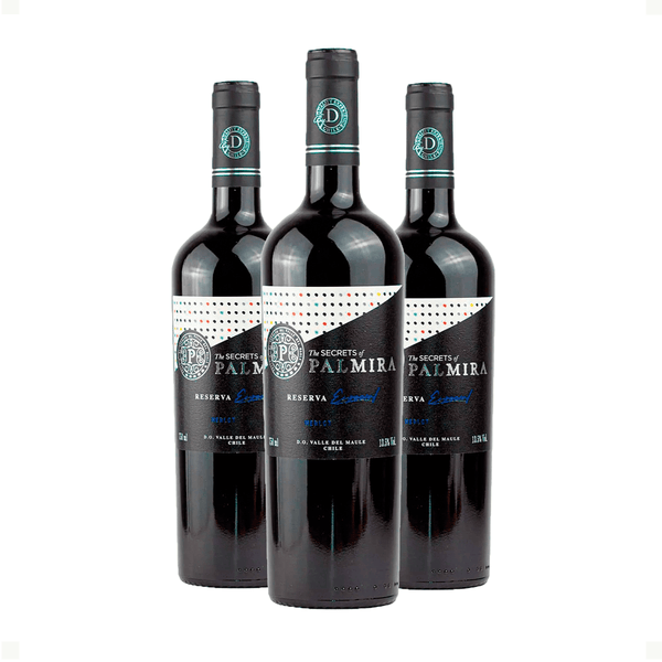 Kit 3 Casa Donoso Palmira Reserva Especial Merlot