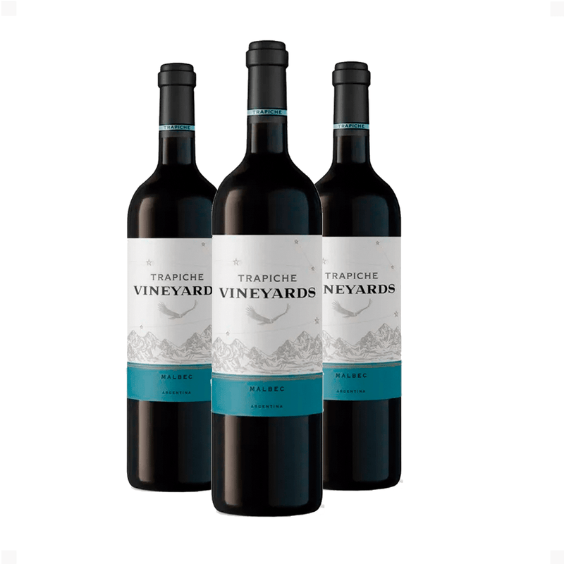 Kit 3 Trapiche Vineyards Malbec