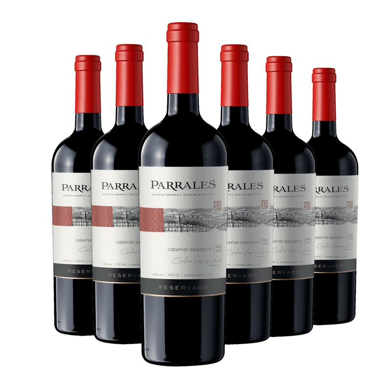 Kit 6 Parrales Reservado Cabernet Sauvignon